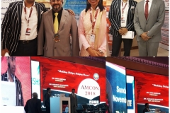 Dr. Debraj Shome was on the organizing committee of AMCON 2018, annual conference of the Association of Medical Consultants (AMC), held in Mumbai, in November 2018.