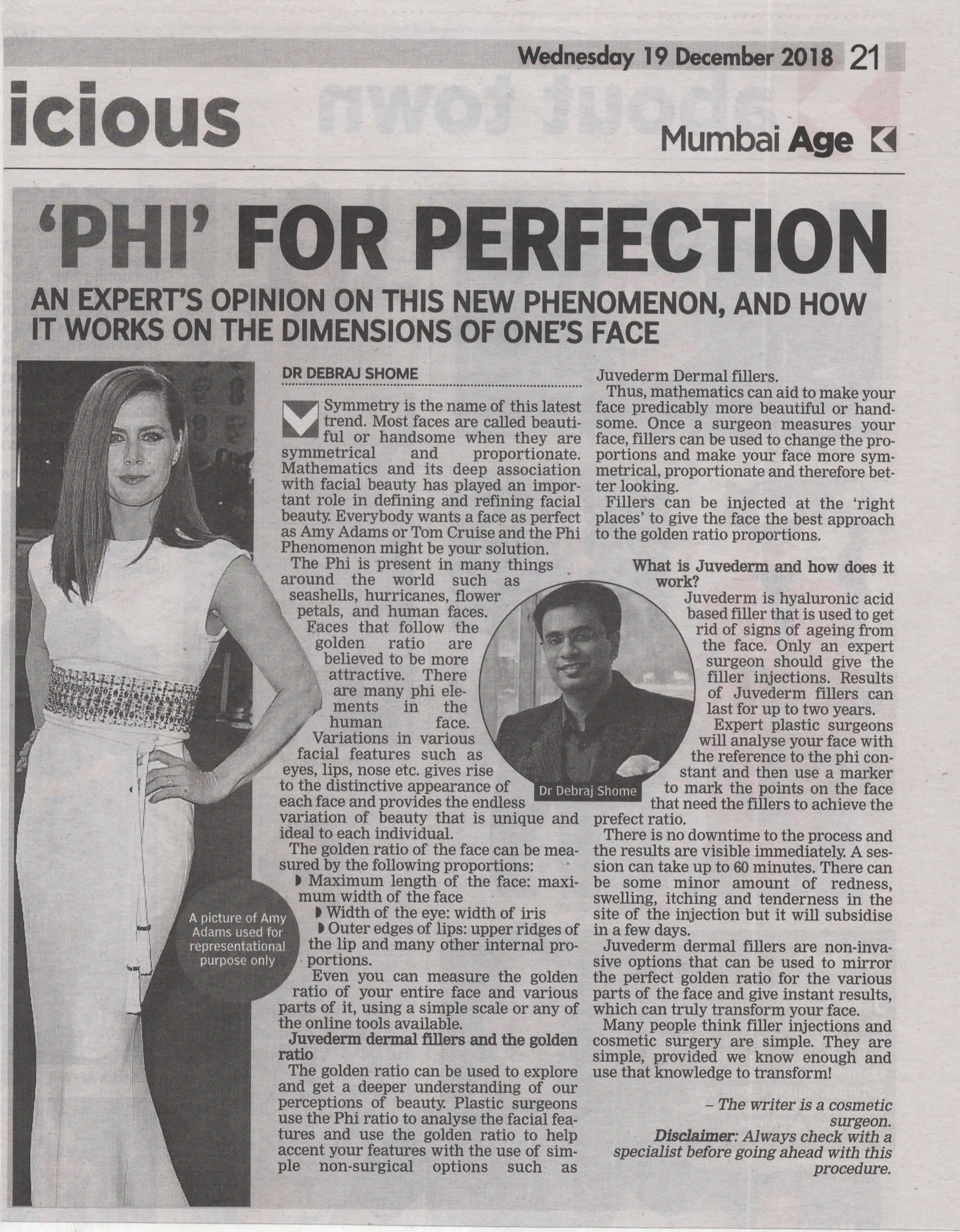 PHI for perfection - Asian Age